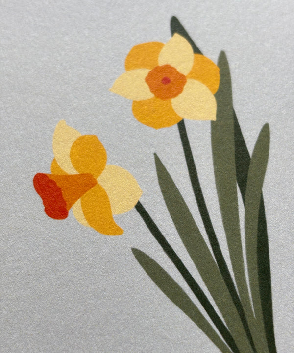 Stampa bulbo di narcisi