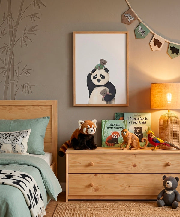 Stampa Panda Kim