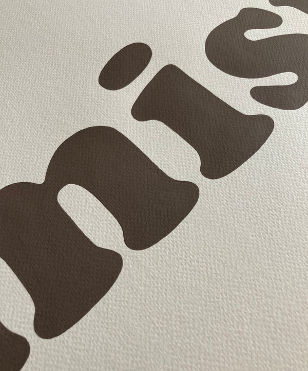 Insegna "Tiramisù" dipinta a mano