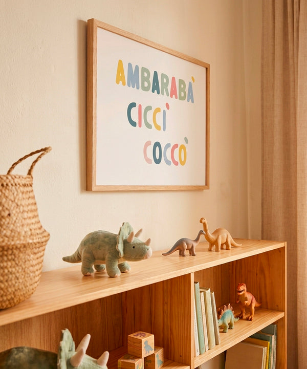 Stampa Ambarabà ciccì coccò
