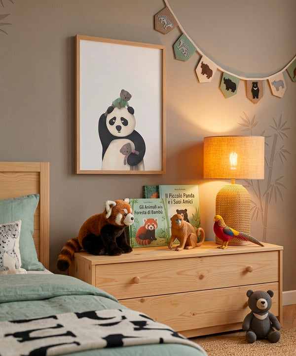Stampa Panda Kim