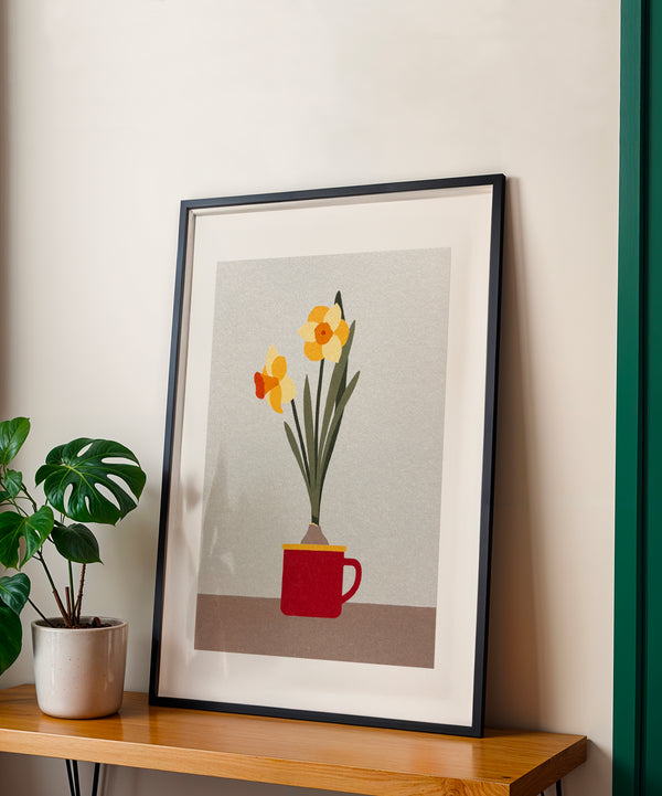 Stampa bulbo di narcisi